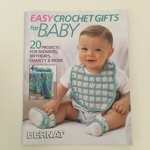 NEW Crochet Gifts for Baby Book 20 Easy Projects